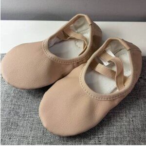 Leather ballet slippers | New | toddler/ kids size 7/8